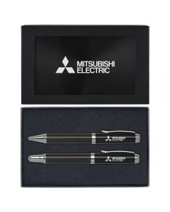 Carbon Fiber and Rollerball Pen Gift Set